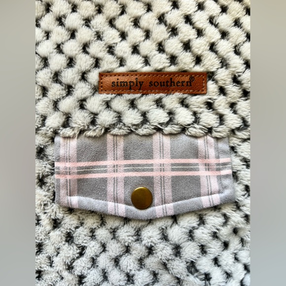 Simply Southern 3/4 Button Up Fleece - Picture 3 of 6